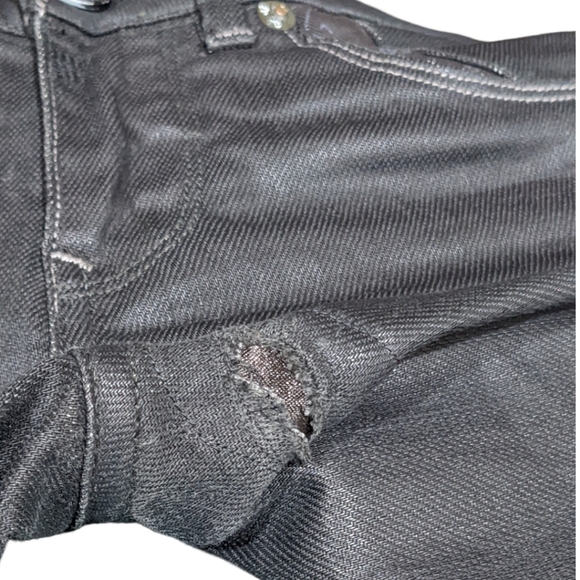 G-Star Raw 3301 PLUS SUDDEN STRAIGHT Metallic Black Women's Jeans Size W27 L32 - Picture 9 of 11